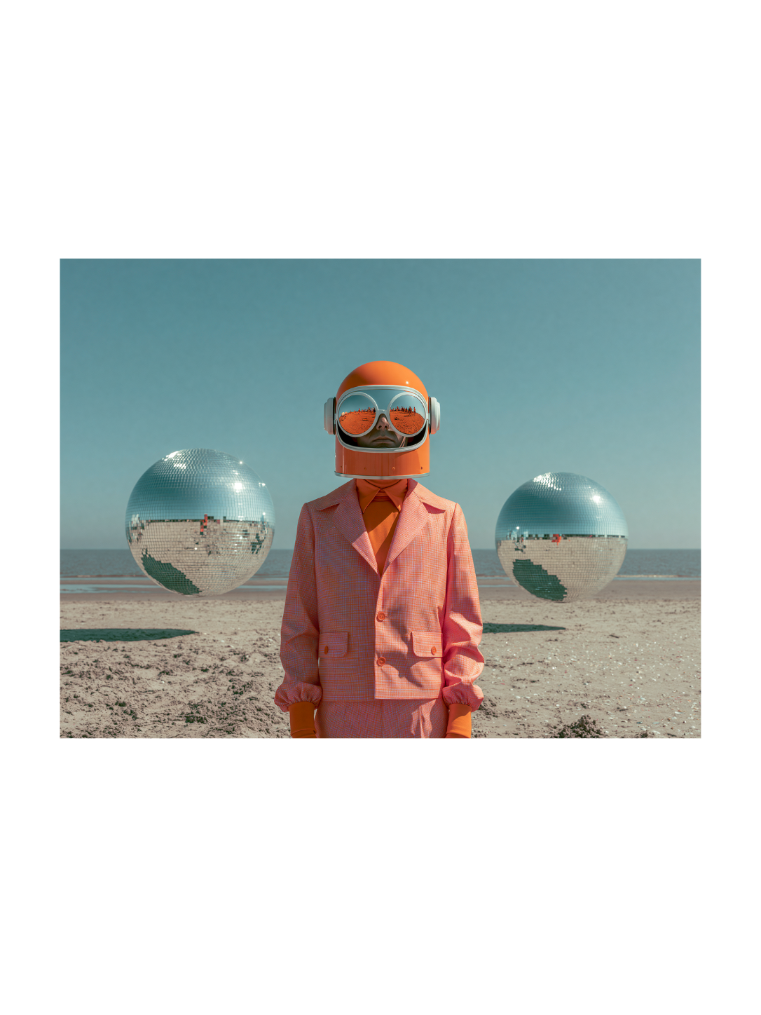 Desert Visitor graphic print