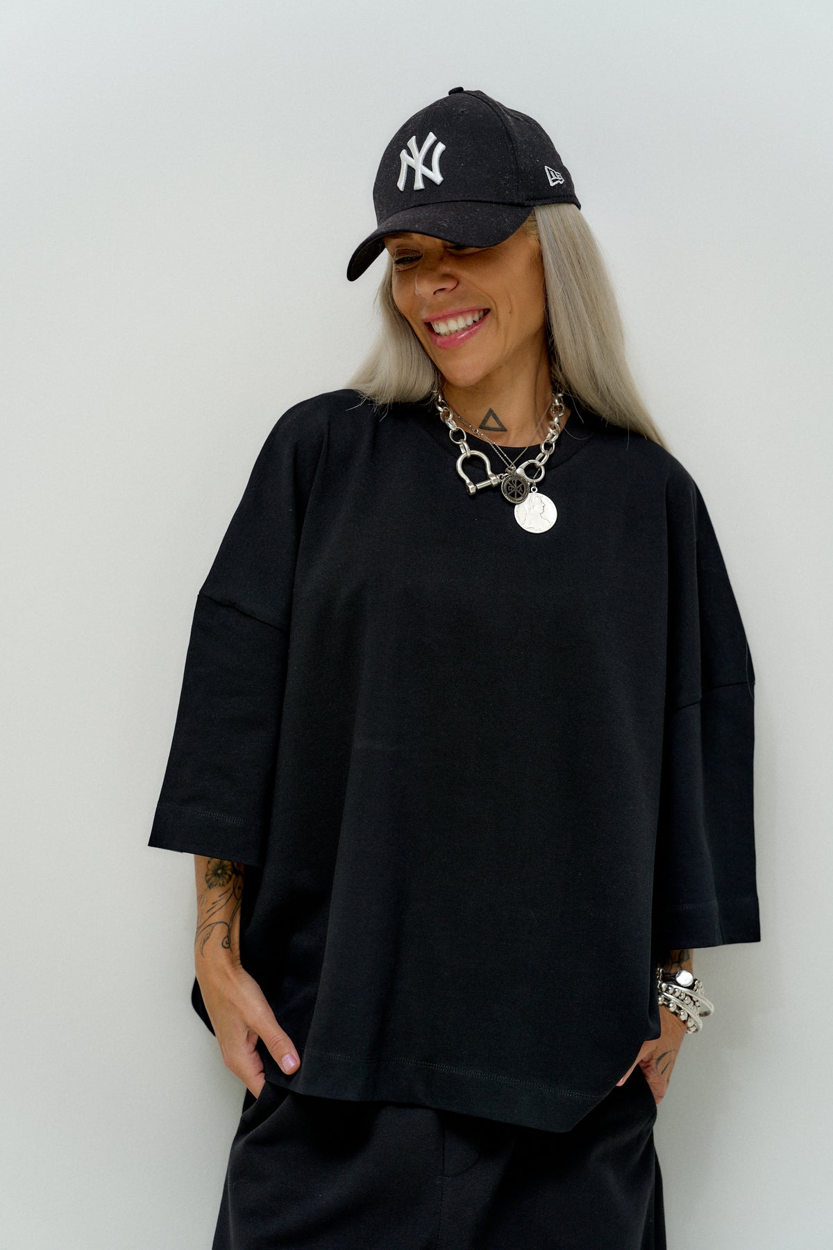 Black Oversized Fit T-Shirt