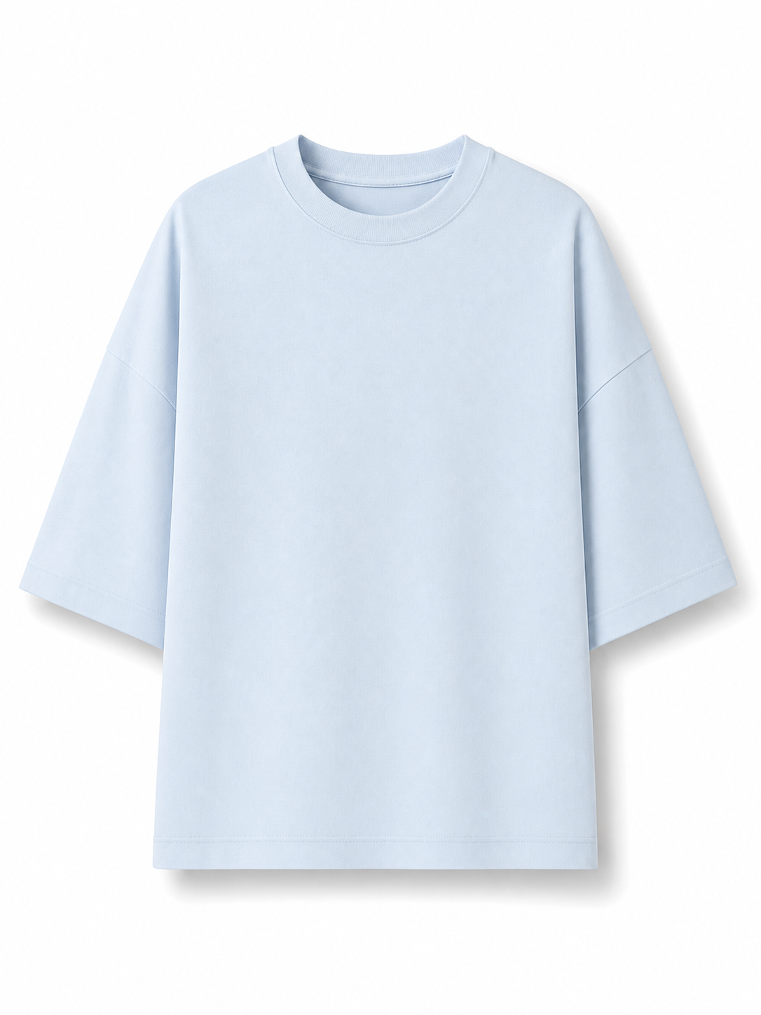 Light Blue clean oversized fit T-shirt