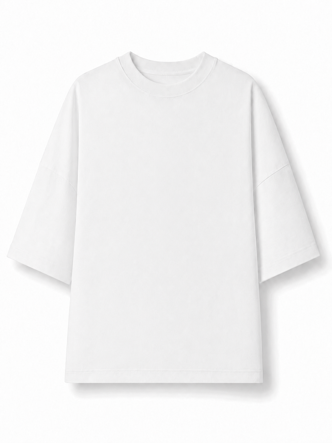 White clean oversized fit T-shirt