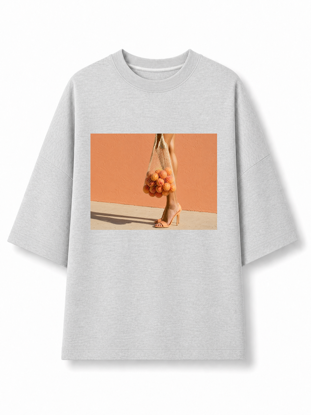 Apricot Motion Grey T-Shirt, front view