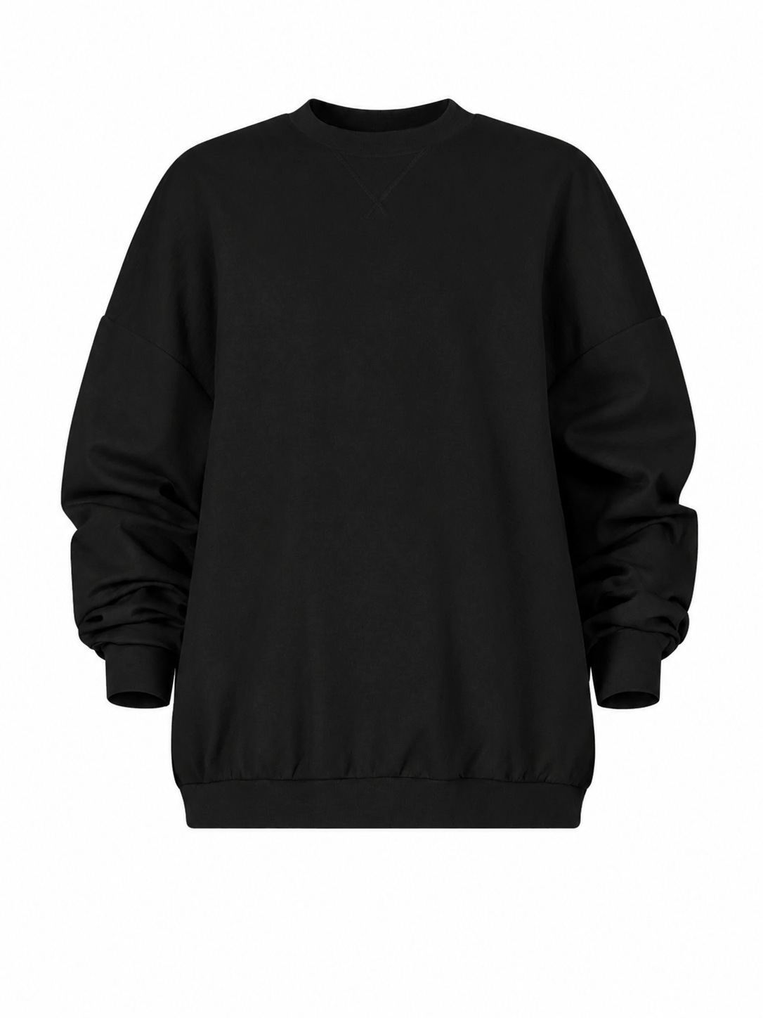 Black Oversized Blouse — product photo 1