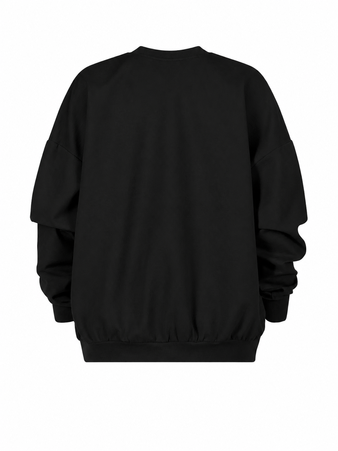 Black Oversized Blouse — product photo 2