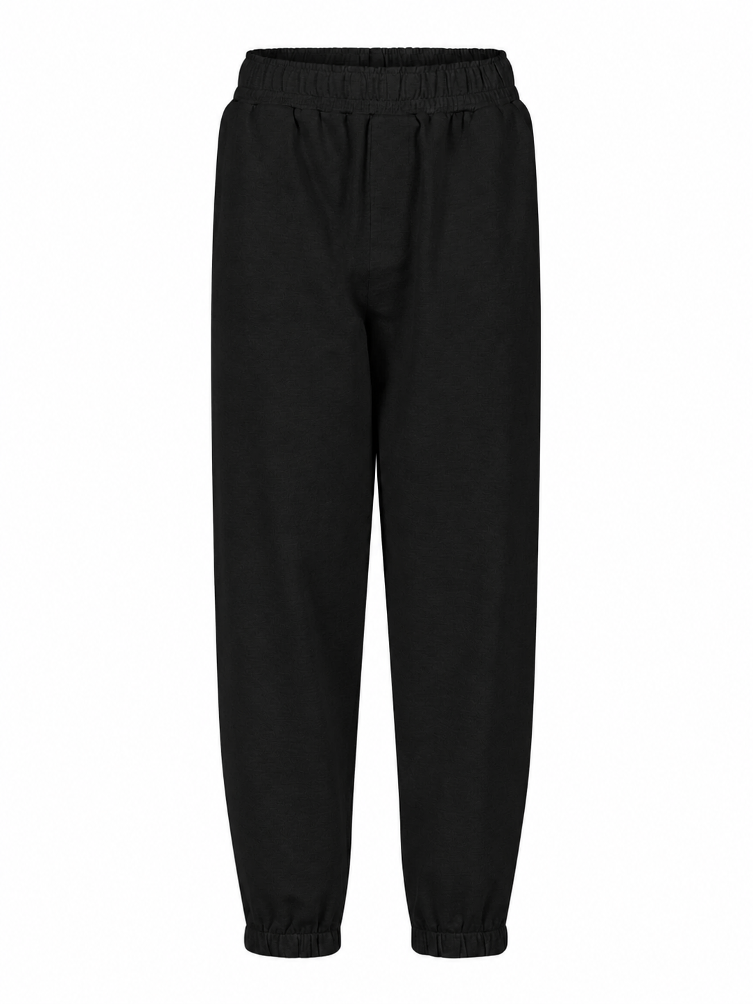Black Oversized Sweatshirt and Jogger Set — product photo 1